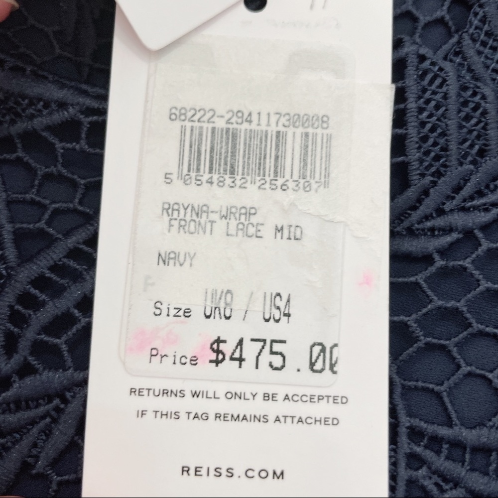 Reiss Rayna Wrap Front Dress - Picture 7 of 9